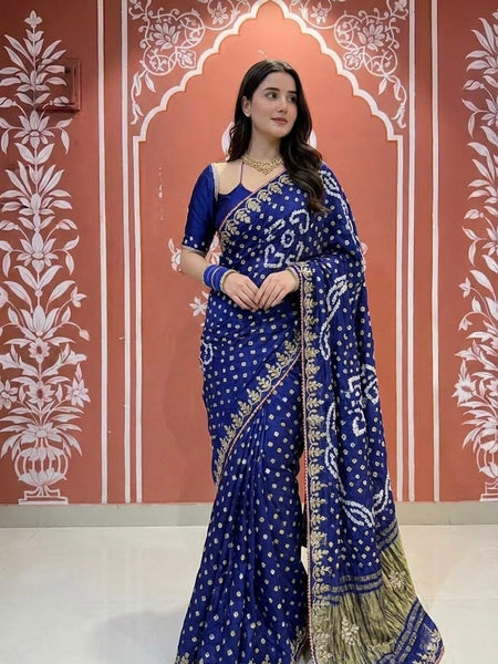 Gajji Silk Saree