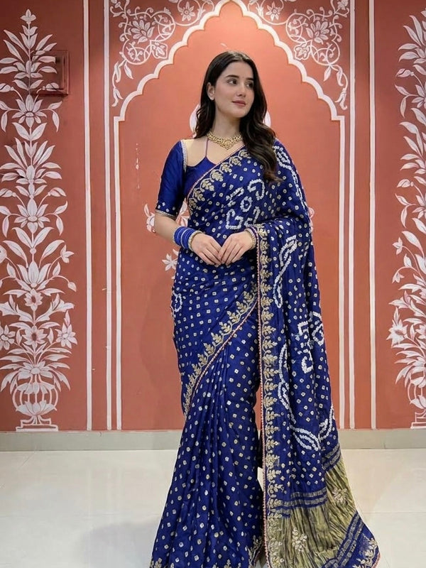 Gajji Silk Saree