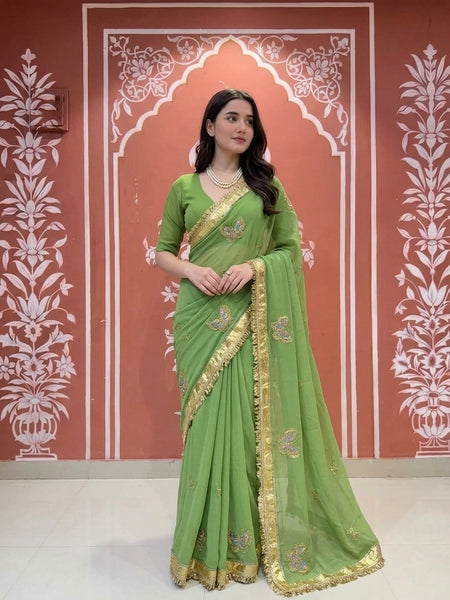 Butterfly Saree