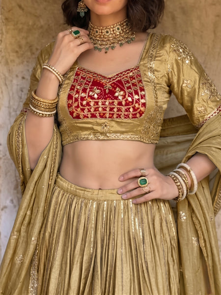 Aangi Gazi Silk Blouse