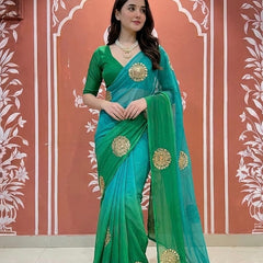 Chiffon saree