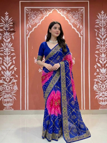 Rajwadi Saree