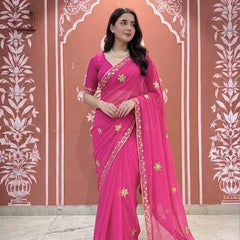 ROYAL GEORGETTE BOOTA SAREE