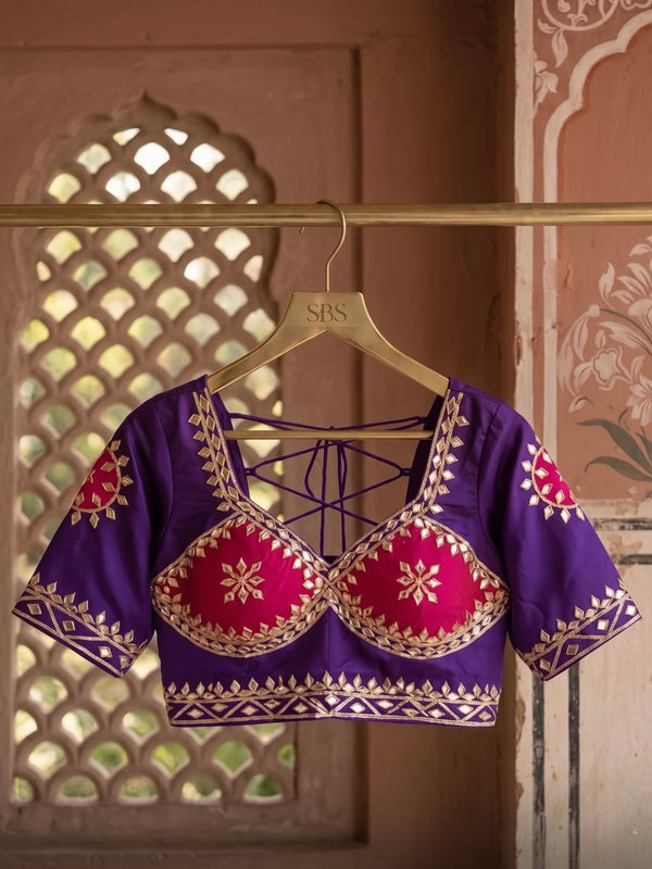 Aangi Gota Patti Blouse