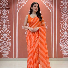 Leheriya Saree