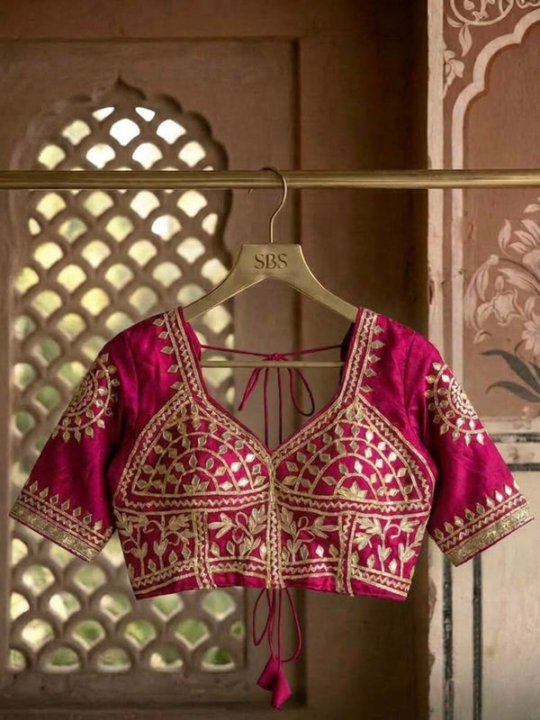 Aangi Gota Patti Blouse