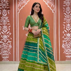 KOTA DORIYA GOTA PATTI LEHENGA