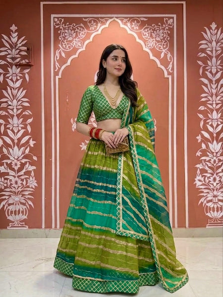 KOTA DORIYA GOTA PATTI LEHENGA