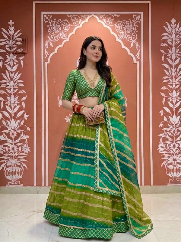 KOTA DORIYA GOTA PATTI LEHENGA
