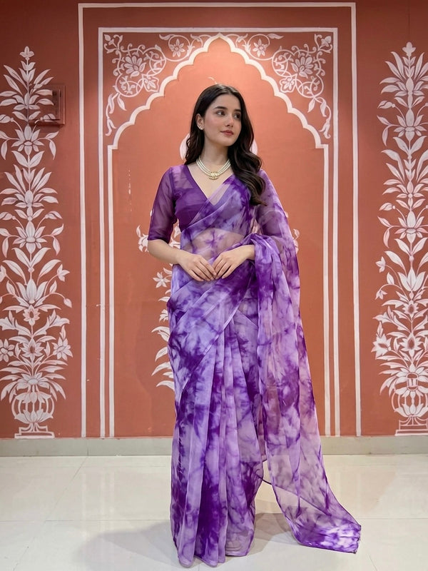 Pure Organza Saree