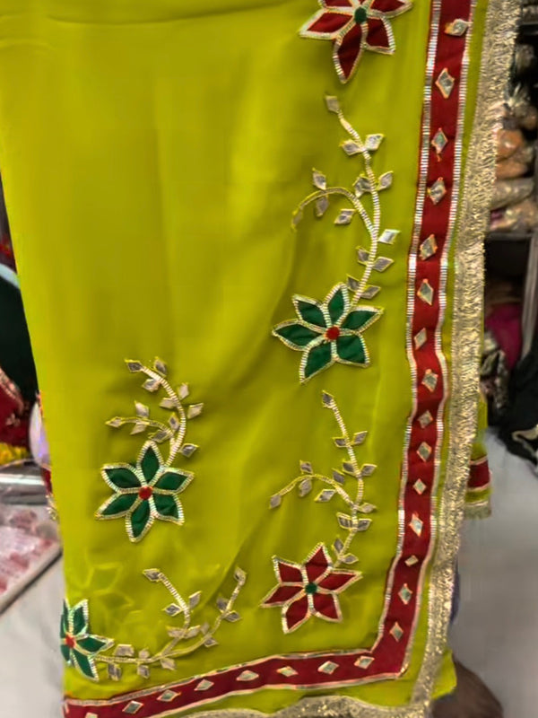 Flower Saree