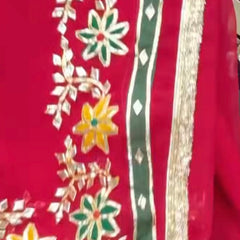 Flower Saree