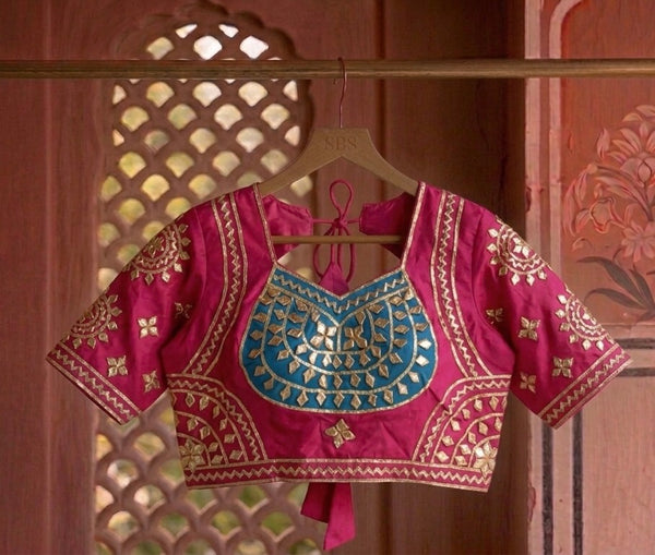 Aangi Gota Patti Blouse