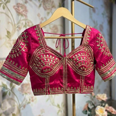 Aangi Gazi Silk Blouse