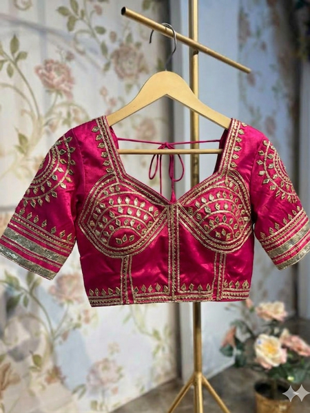 Aangi Gazi Silk Blouse