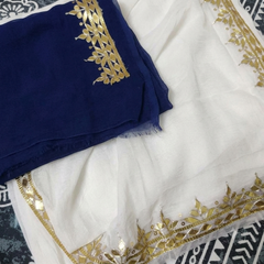 Semi Chiffon Bhandej Saree
