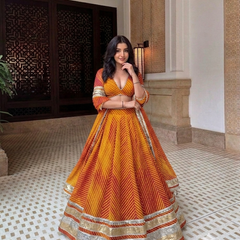 Leheriya Lehenga
