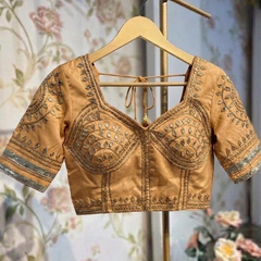 Aangi Gazi Silk Blouse