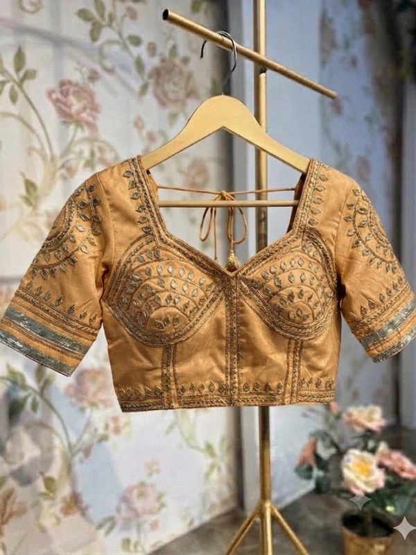 Aangi Gazi Silk Blouse