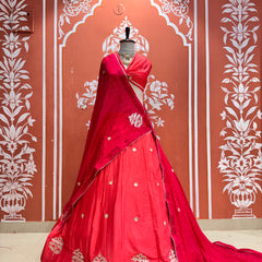 CHINON GOTA PATTI LEHENGA