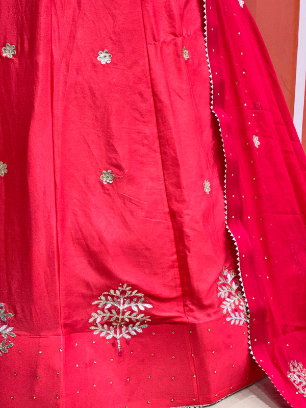 CHINON GOTA PATTI LEHENGA