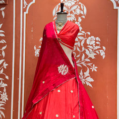 CHINON GOTA PATTI LEHENGA