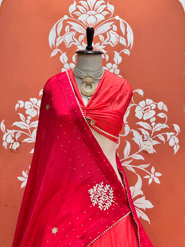 CHINON GOTA PATTI LEHENGA