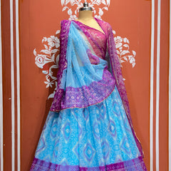 ROYAL GEORGETTE LIGHTWEIGHT FLARED LEHENGA