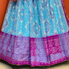 ROYAL GEORGETTE LIGHTWEIGHT FLARED LEHENGA