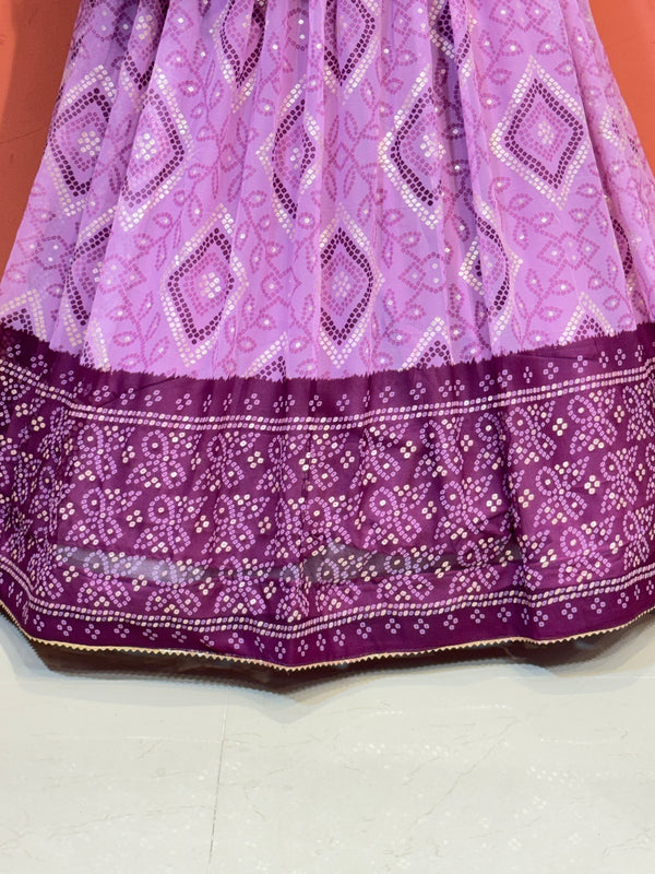 ROYAL GEORGETTE LIGHTWEIGHT FLARED LEHENGA