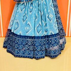 ROYAL GEORGETTE LIGHTWEIGHT FLARED LEHENGA
