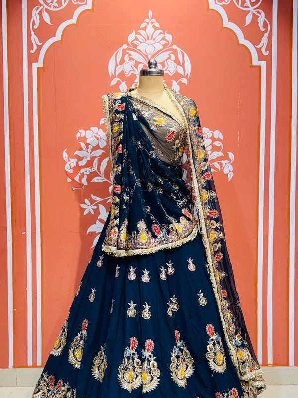 RAJWARI MARWARI ROYAL LEHENGA