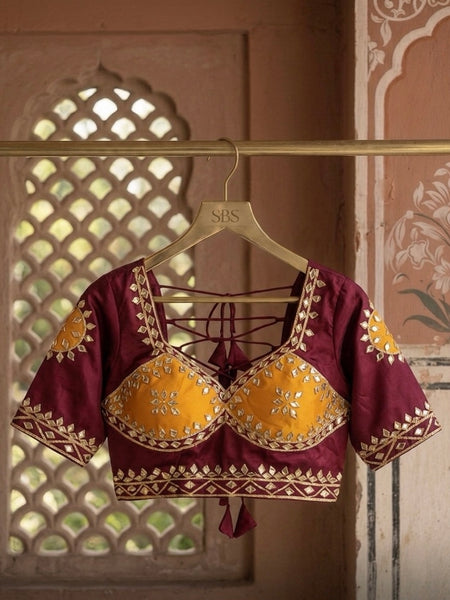 Aangi Gota Patti Blouse