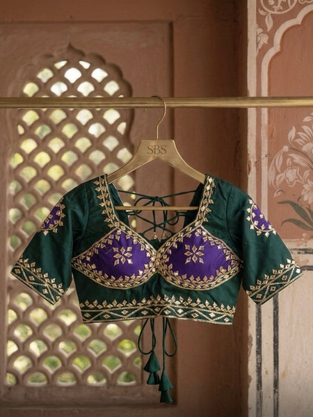 Aangi Gota Patti Blouse