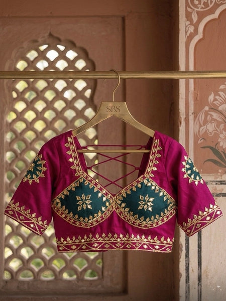 Aangi Gota Patti Blouse
