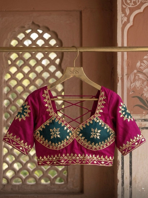 Aangi Gota Patti Blouse