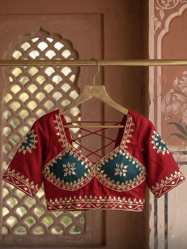 Aangi Gota Patti Blouse
