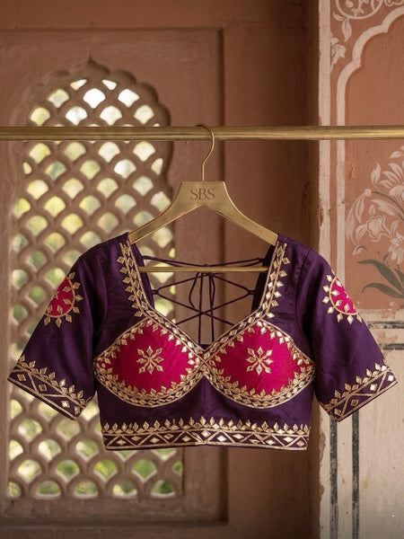 Aangi Gota Patti Blouse