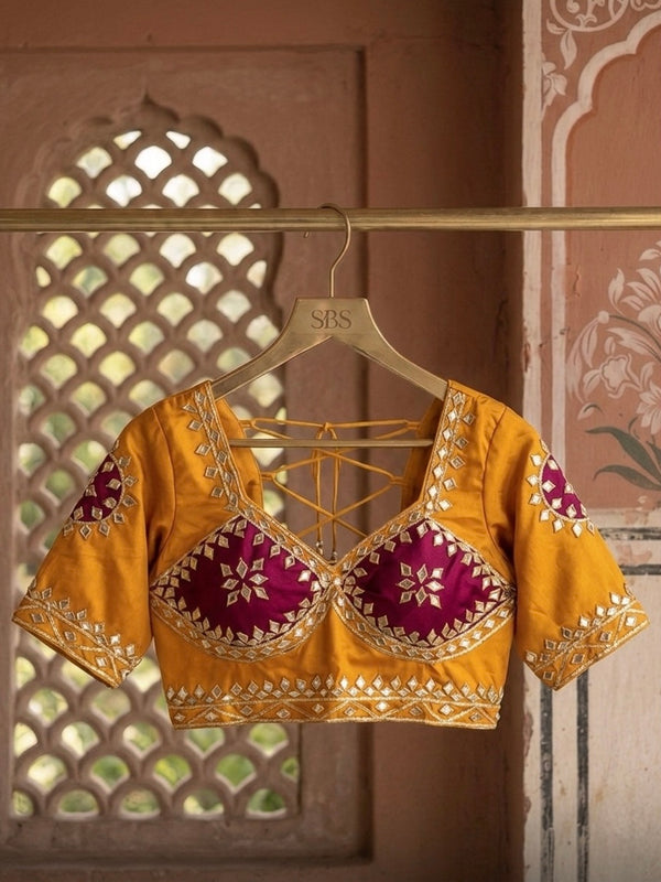 Aangi Gota Patti Blouse