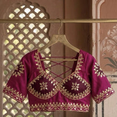 Aangi Gota Patti Blouse