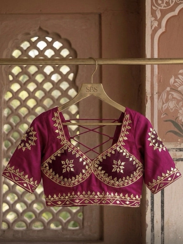 Aangi Gota Patti Blouse