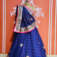 KOTA DORIYA GOTA PATTI LEHENGA