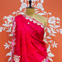 CHINON AARI GOTA PATTI WORK SHADED LEHENGA