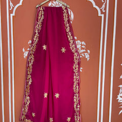GOTA PATTI ROYAL GEORGETTE SAREE