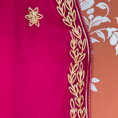GOTA PATTI ROYAL GEORGETTE SAREE