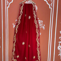 GOTA PATTI ROYAL GEORGETTE SAREE