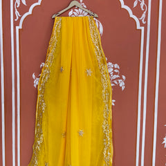 GOTA PATTI ROYAL GEORGETTE SAREE