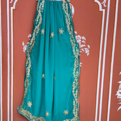 GOTA PATTI ROYAL GEORGETTE SAREE
