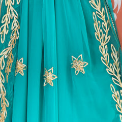 GOTA PATTI ROYAL GEORGETTE SAREE
