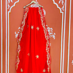 GOTA PATTI ROYAL GEORGETTE SAREE